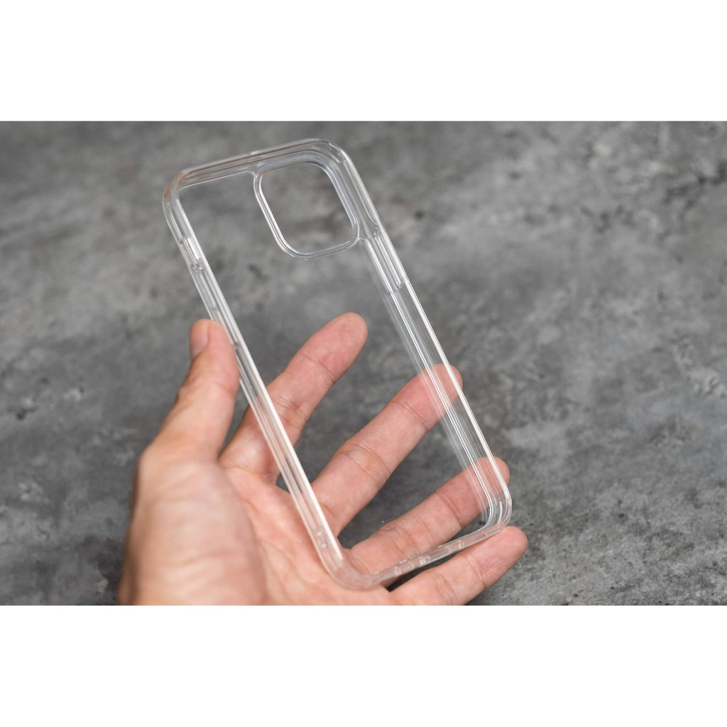 Ốp Lưng Trong Suốt Mipow Transparent Dành Cho iPhone 14/13/12 Series - Hàng Chính Hãng