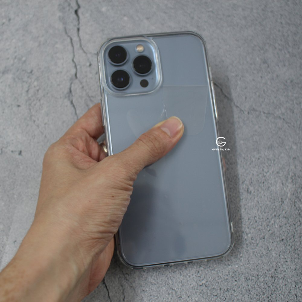 Ốp Lưng Trong Suốt Mipow Transparent Dành Cho iPhone 14/13/12 Series - Hàng Chính Hãng