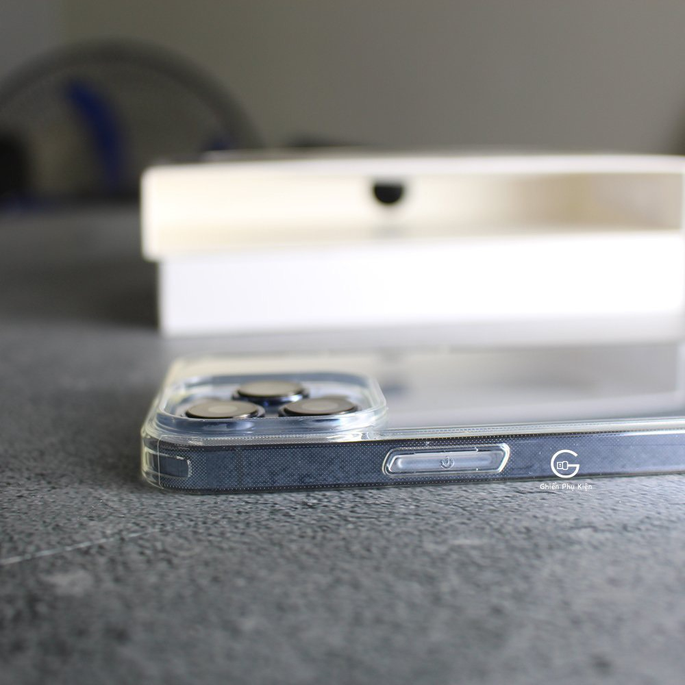 Ốp Lưng Trong Suốt Mipow Transparent Dành Cho iPhone 14/13/12 Series - Hàng Chính Hãng