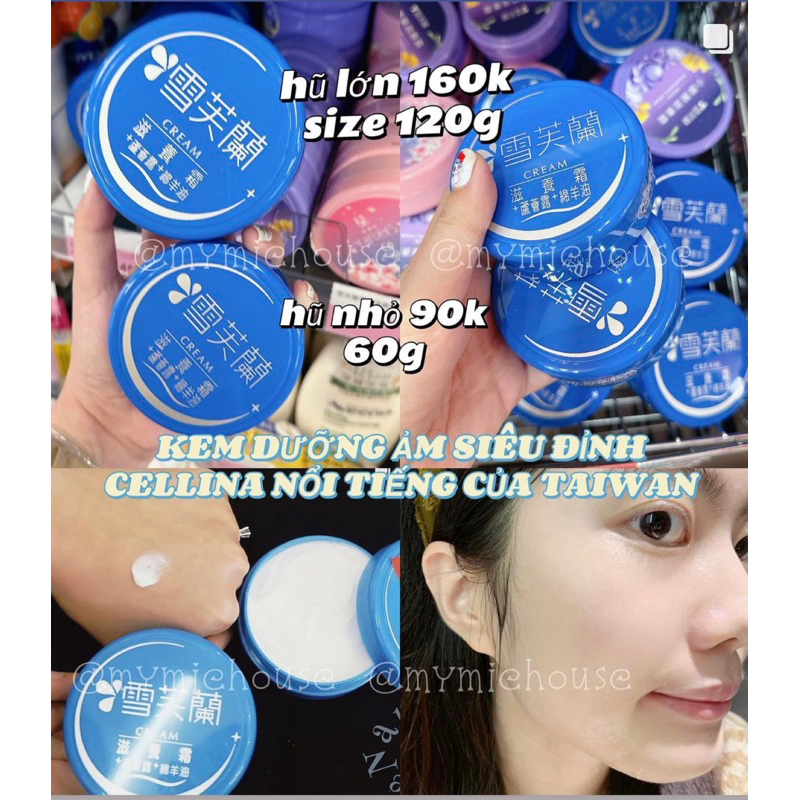 KEM DƯỠNG ẨM CELLINA CREAM - MADE IN TAIWAN SINCE 1940