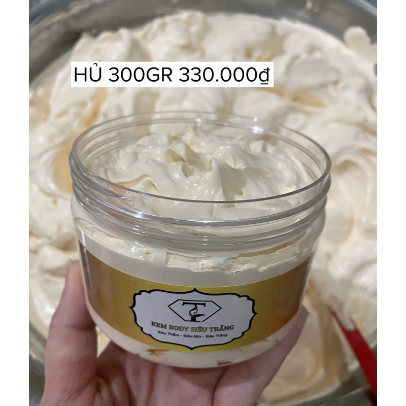 Kem siêu trắng 300gr (trộn từ phôi kem mặt hàng thái)