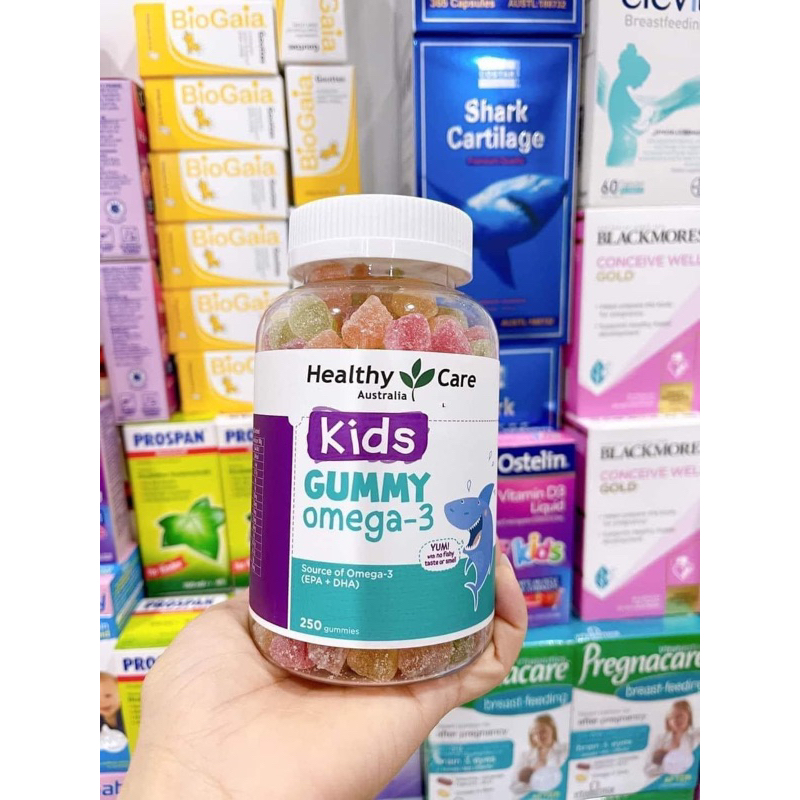 Gummy Omega 3 healthy care 250 viên