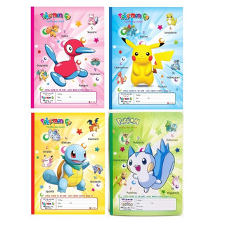 [Mẫu mới 2021] Lốc 10 vở 4 ôly Pokemon 48tr 1114 bìa 3D