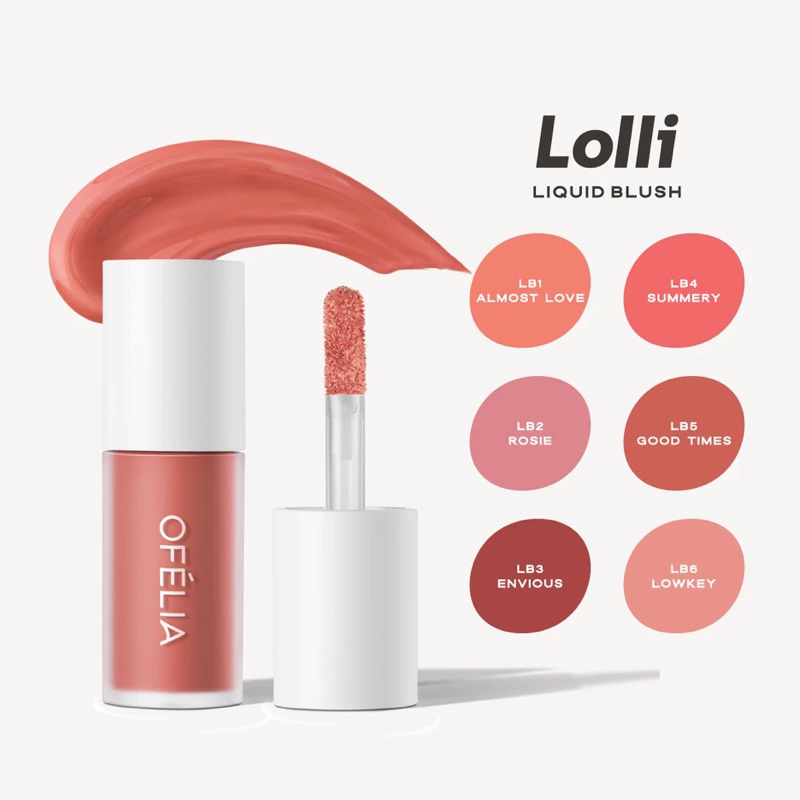 [OFELIA] Má hồng dạng kem OFÉLIA LOLLI LIQUID BRUSH