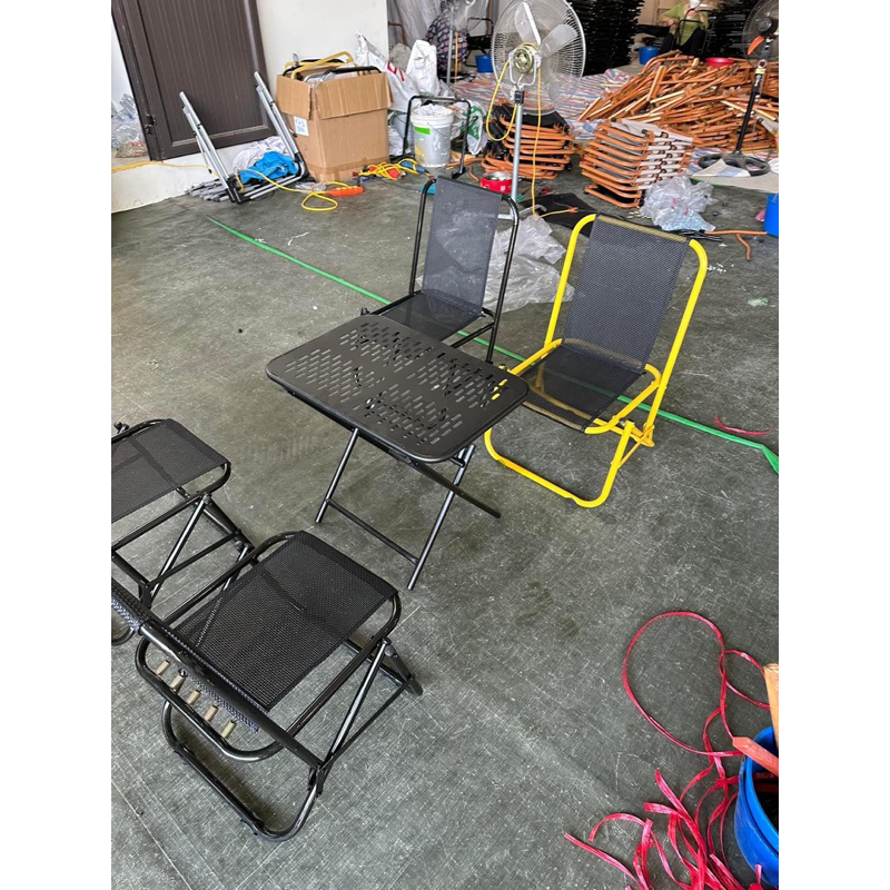 Ghế lưới lò xo quán cafe ,trà tranh ,đi câu,dã ngoại