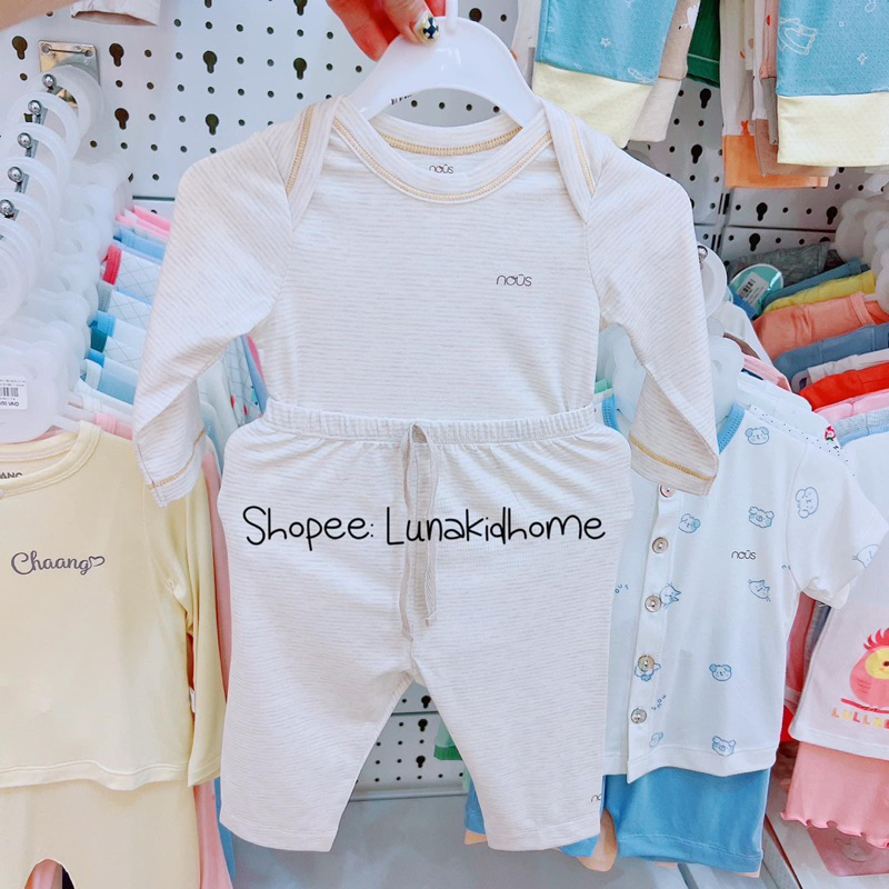Body dài tay Nous cho bé trai, bé gái