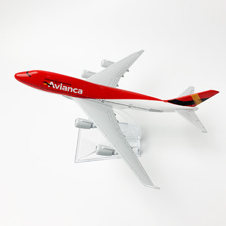 Mô hình máy bay Avianca b747 16cm