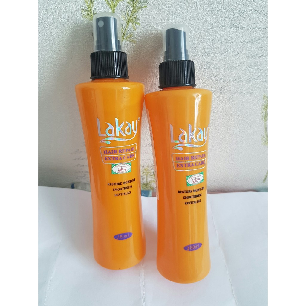 Đạm phục hồi tóc Lakay Vàng 180ml