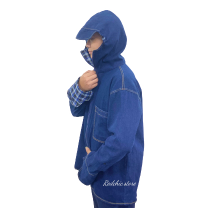 Áo Chống Nắng Nam Vải Bò Dày Dặn Có Size đến 100kg