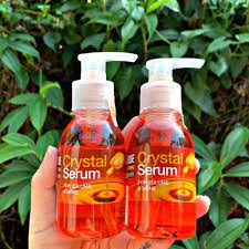 Serum unique crystal 125ml. tinh dầu làm bóng và phục hồi tóc khô chẻ ngọn