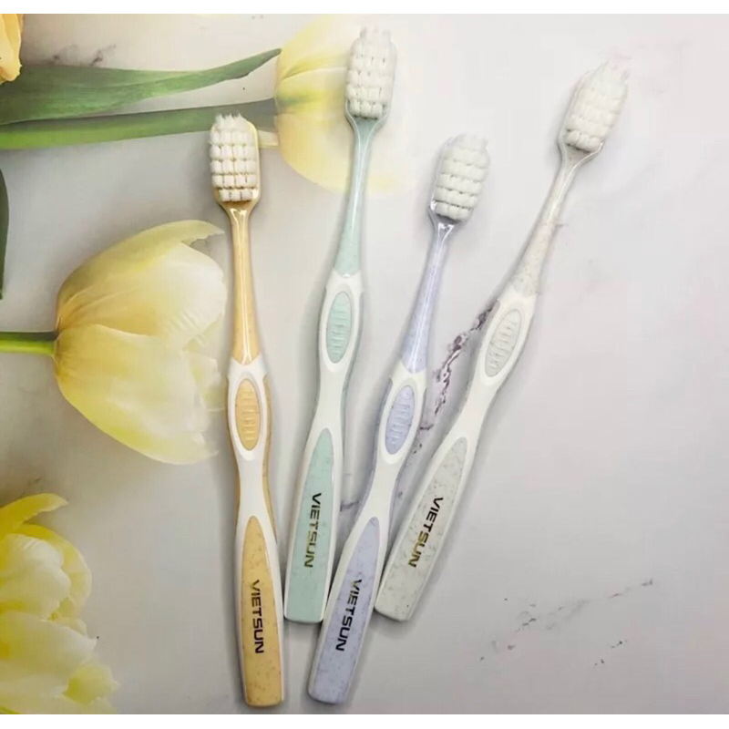 Bàn chải đánh răng lông mềm Master VIETSUN sợi tơ kháng khuẩn sạch khoang miệng