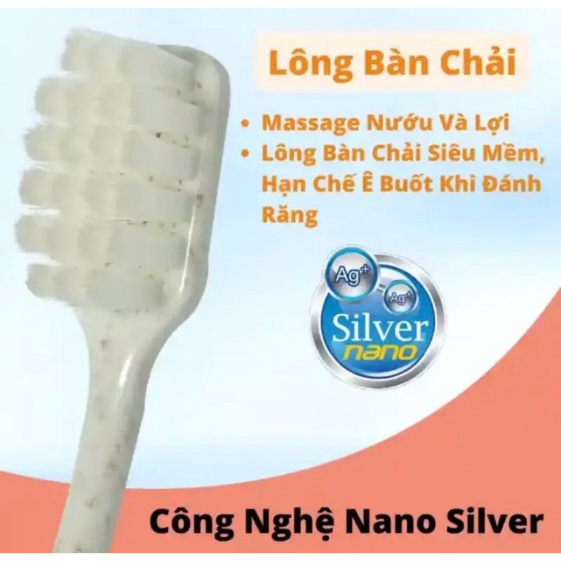Bàn chải đánh răng lông mềm Master VIETSUN sợi tơ kháng khuẩn sạch khoang miệng
