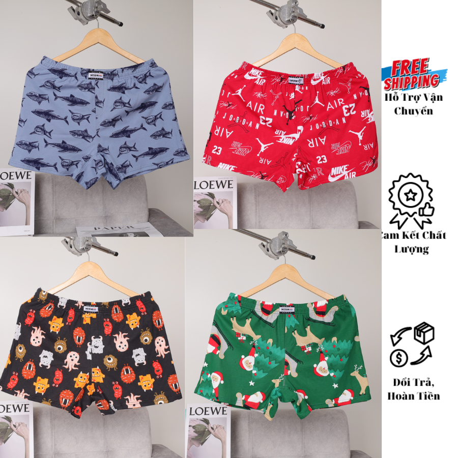 Quần Ngủ Nam Nữ AmericanStyle Thun Cotton Mát Mịn Co Giãn Mát Mẽ Mặc Nhà, Đi Biển, Team Buiding Với Mẫu Mới Về Liên Tục