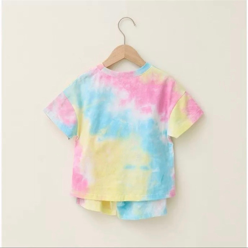 Set bộ cotton loang xuất hàn cho bé
