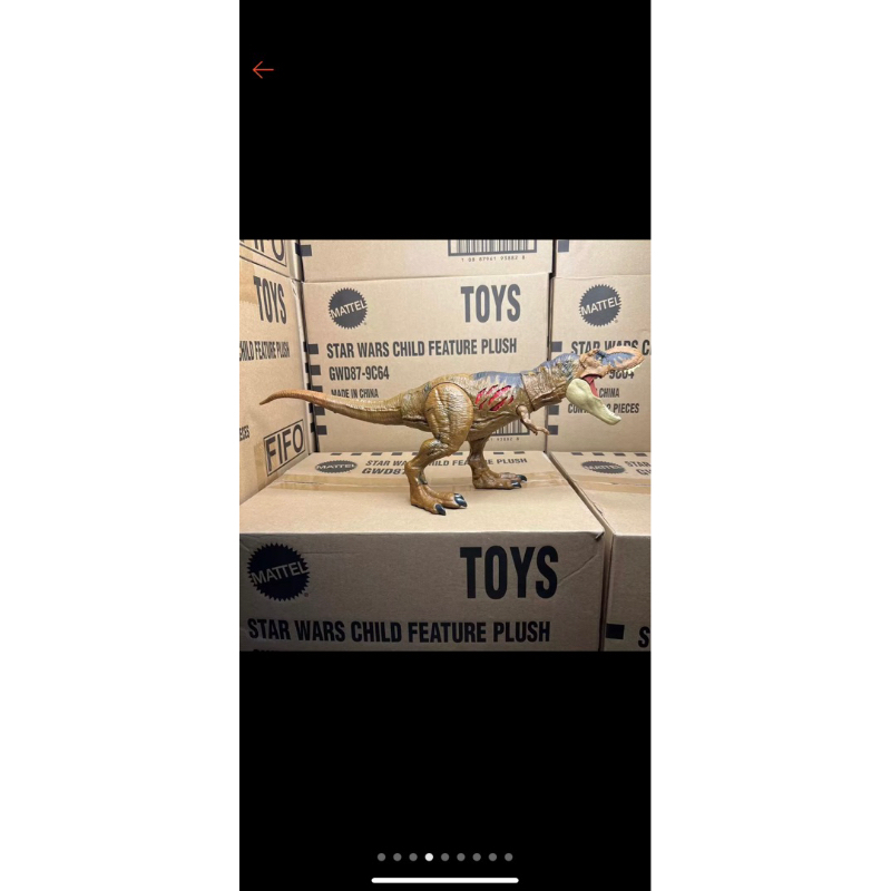 Đồ Chơi Jurassic World Dominion Mattel T-Rex(Tyrannosaurus Rex Dâmgear) Hàng NO BOX