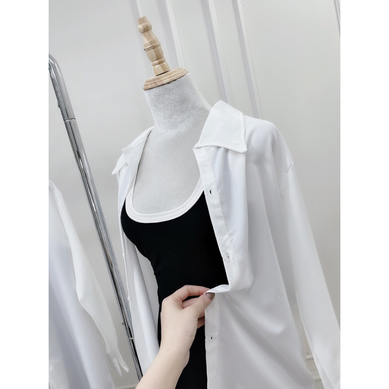 Set Váy Body 2Dây Bản To Phối Viền