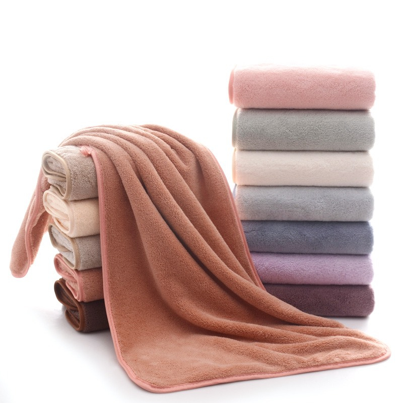 Khăn Tắm Xuất Hàn Cao Cấp Siêu Êm Mềm Thấm Nước KT 70x140 Hot