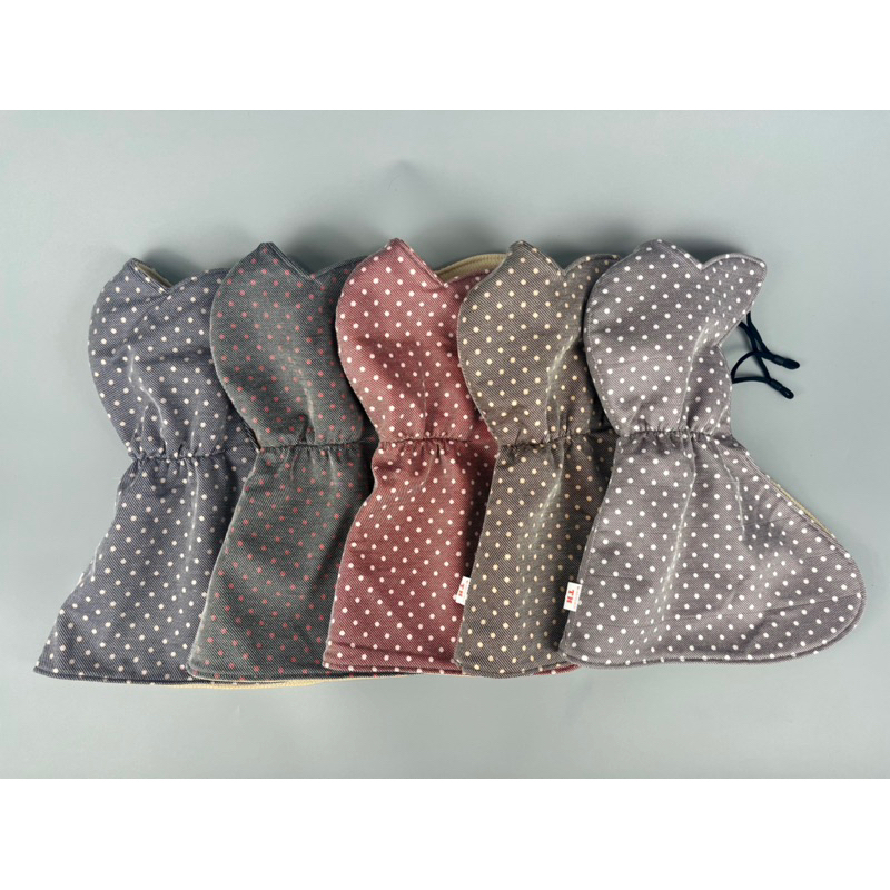 Khẩu trang tai mèo yếm che kín cổ, chất vải cotton thoáng mát, thấm hút mồ hôi