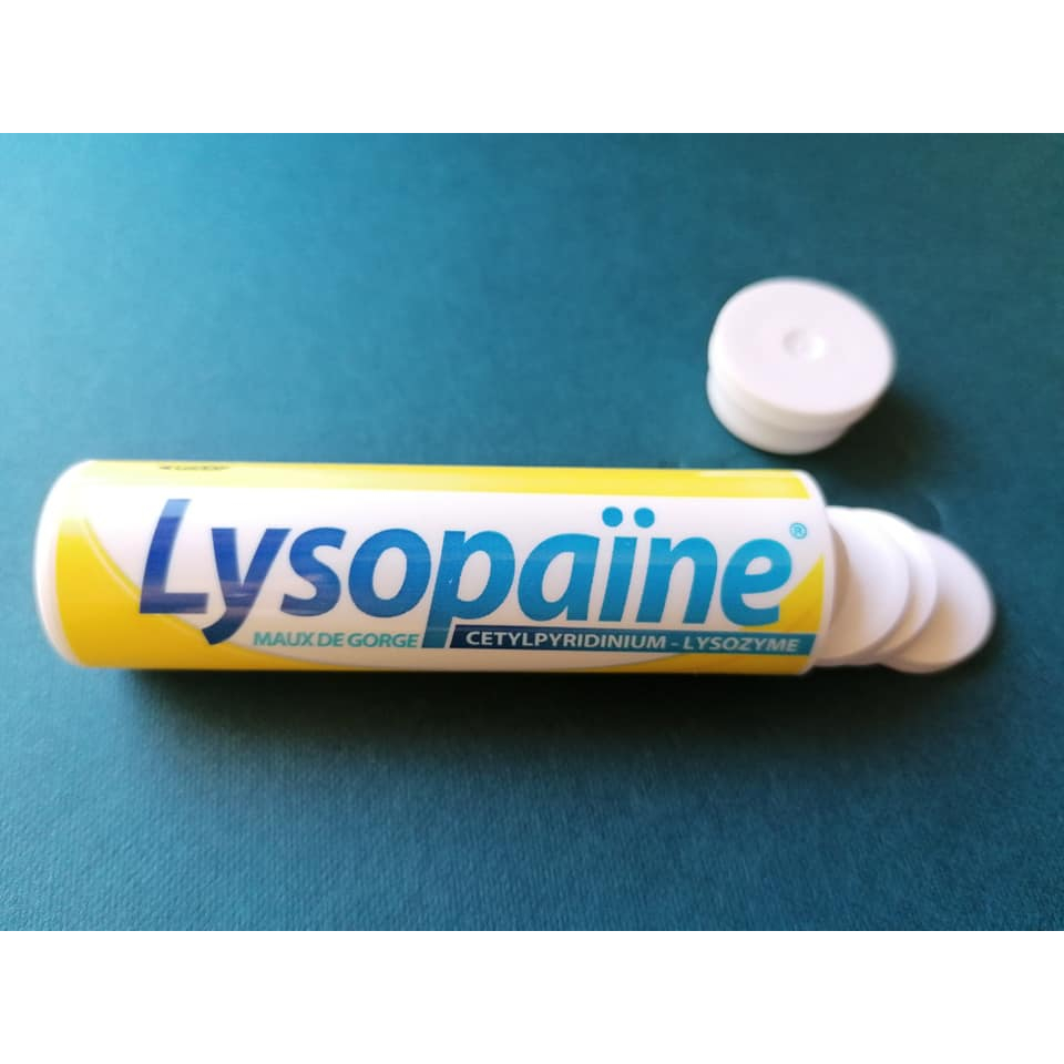 Viên Ngậm Lysopaine Gold Giảm Sưng Đau Rát Họng - Hộp 24 viên