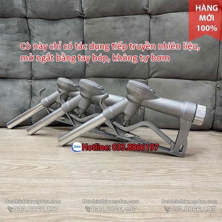 Cò bơm xăng dầu nhớt bằng nhôm giá rẻ