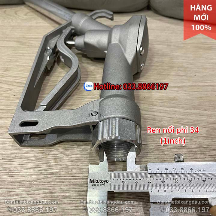 Cò bơm xăng dầu nhớt bằng nhôm giá rẻ