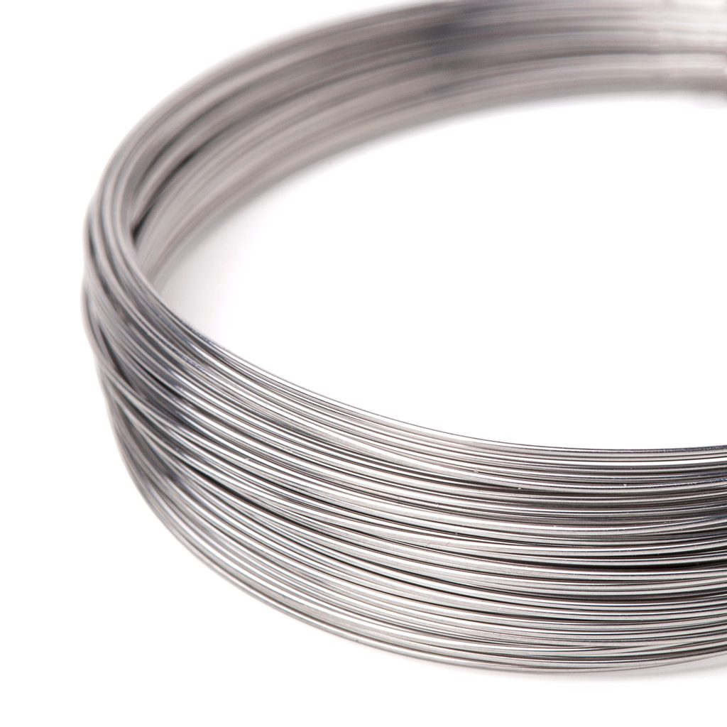 Dây thép Inox đường kính 0.8, 1, 1.5, 2, 2.5mm (dài 5m) loại cứng không gỉ.