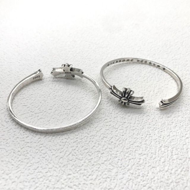 VÒNG TAY Thánh Giá CHROME HEART CH-202 -Lắc tay Dạng Tròn Chrome heart Thánh Giá CH / Chrome heart bracelet