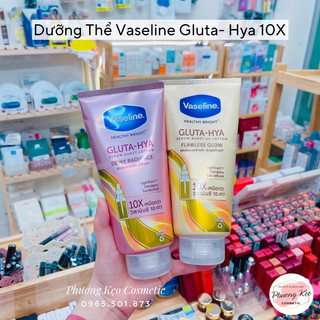 Dưỡng thể vaseline gluta-hya 10x 330ml