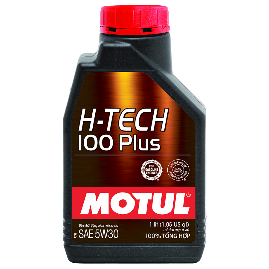 Dầu Nhớt MOTUL 5W30 SP/CF H-Tech Fully Synthetic (Tổng Hợp 100%) cho xe hơi, xe tay ga