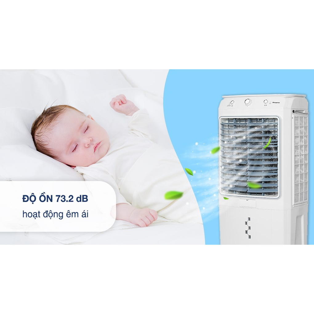 Quạt điều hòa, quạt hơi nước Kangaroo  KG50F88, hàng trưng bày chính hãng mới 99%
