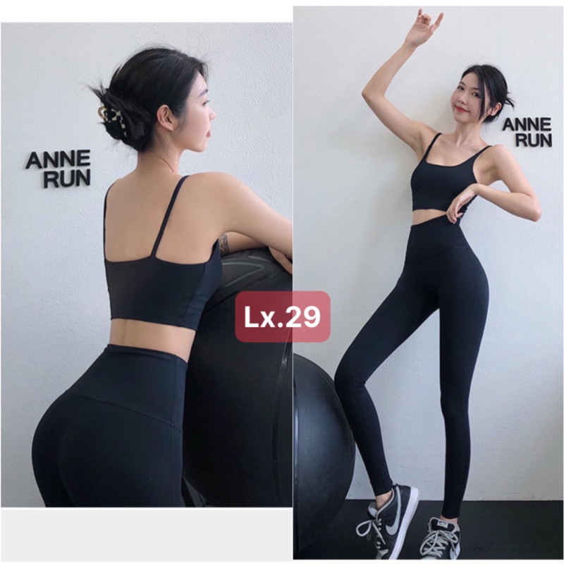 Bộ Quần Áo Tập Gym Yoga Nữ Có Mút Ngực Thoáng Mát Co Dãn 4 Chiều Màu Xám Ghi và Hồng Cánh Sen Sang Trọng