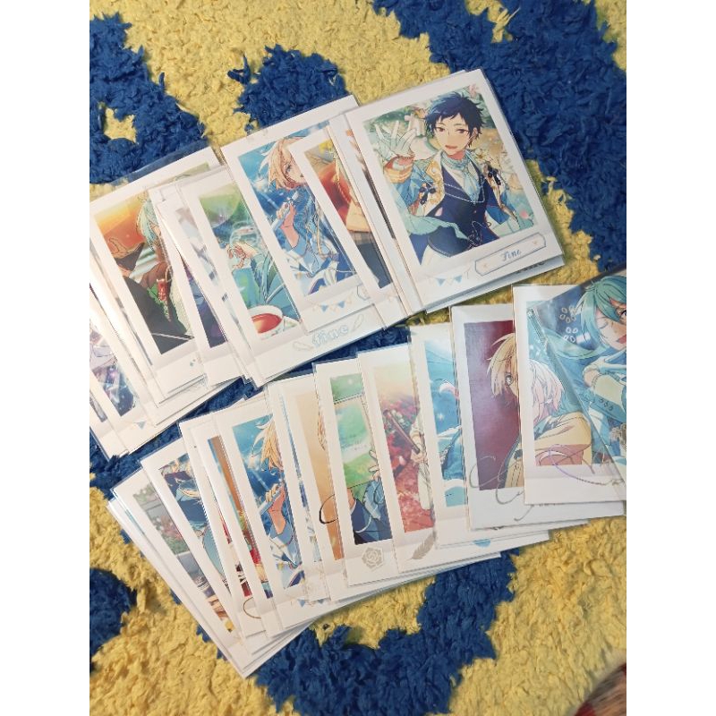 Thẻ bài bo góc Ensemble Stars Ngẫu Nhiên Nhóm fine