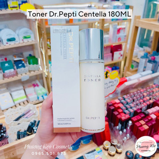 Nước cân bằng Dr.Pepti Centella 180ml Toner