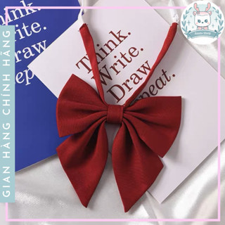 Nơ JK đeo cổ áo xinh xắn dễ thương phong cách nữ sinh Nhật Bản (Có clip, ảnh thật)