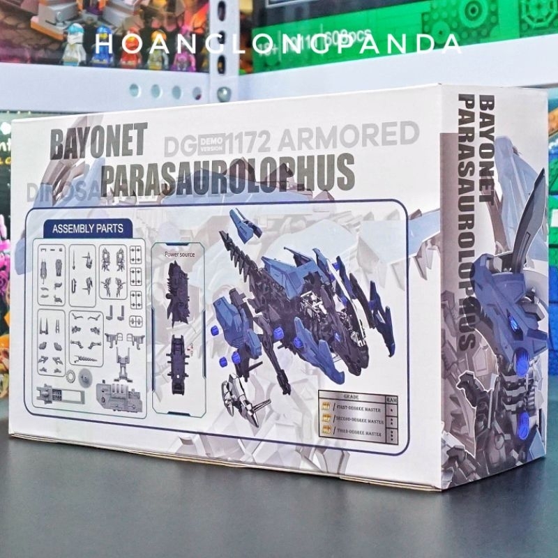 Lắp ghép mô hình thú vương đại chiến | Zoids | Cenzelong | Bayonet Parasaurolophus 5705