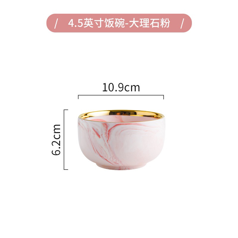 Set bát 26 món. Bát đĩa 26 món. set bát đĩa 26 món màu vân đá hồng viền vàng sang trọng. Bộ chén đĩa đẹp