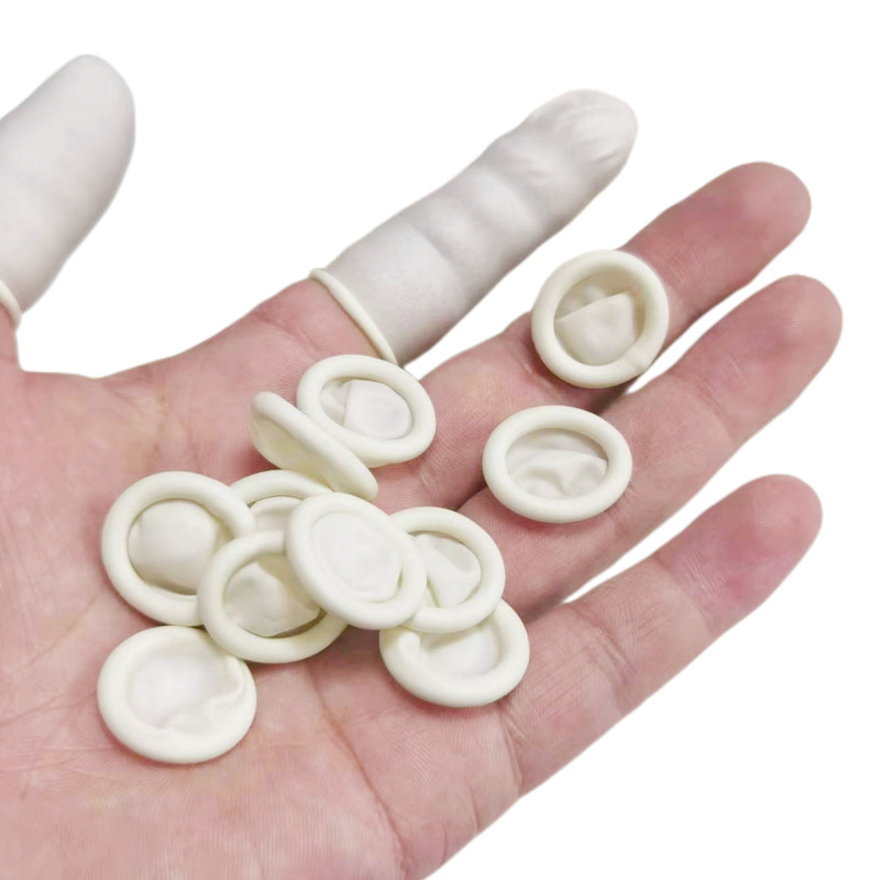 Bao ngón tay cao su làm nail và phun xăm thẩm mỹ chuyên dụng