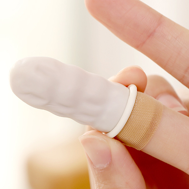 Bao ngón tay cao su làm nail và phun xăm thẩm mỹ chuyên dụng
