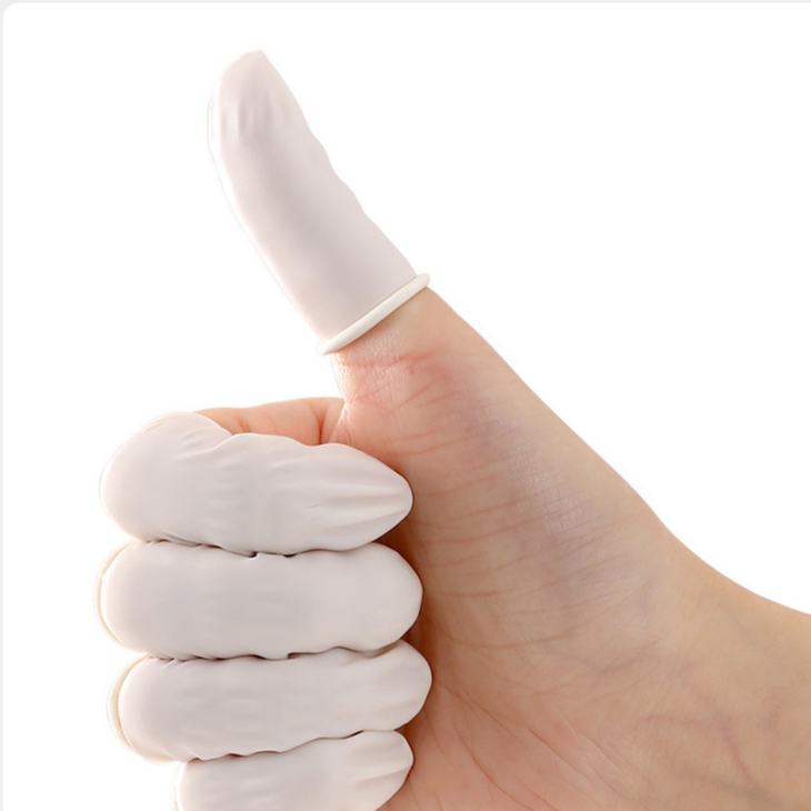 Bao ngón tay cao su làm nail và phun xăm thẩm mỹ chuyên dụng