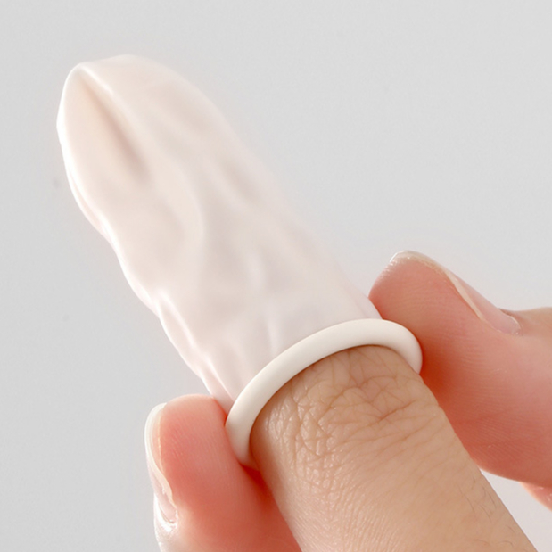 Bao ngón tay cao su làm nail và phun xăm thẩm mỹ chuyên dụng