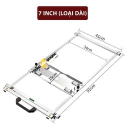 [Mới] Khung cố định máy cắt gỗ cắt gạch bàn máy phay loại dài 98cm - bộ chuyển đổi - AM-6102B