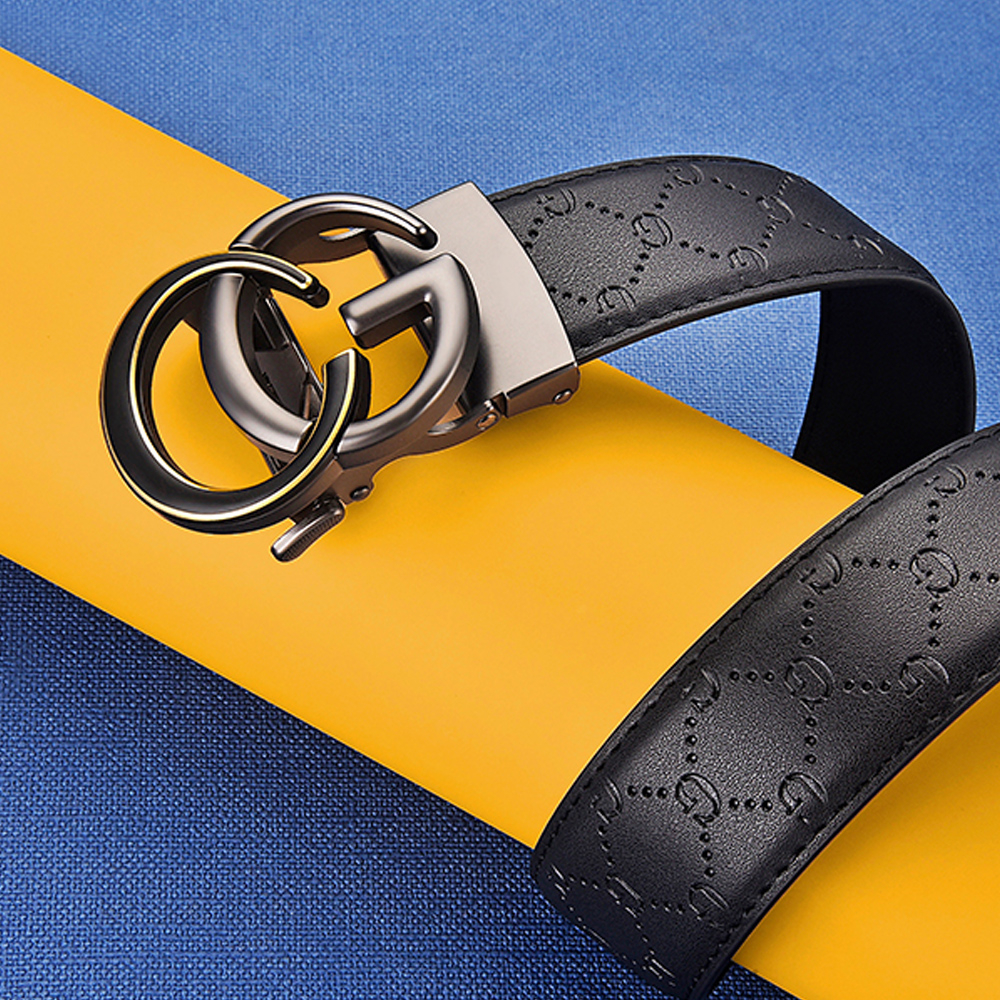 Thắt lưng nam , dây nịt nam cao cấp Fareopaul Full hộp đựng chất liệu da bò nguyên tấm V33