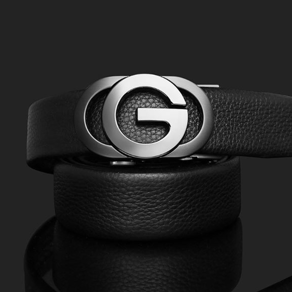 Thắt lưng nam , dây nịt nam cao cấp Fareopaul Full hộp đựng chất liệu da bò nguyên tấm V34