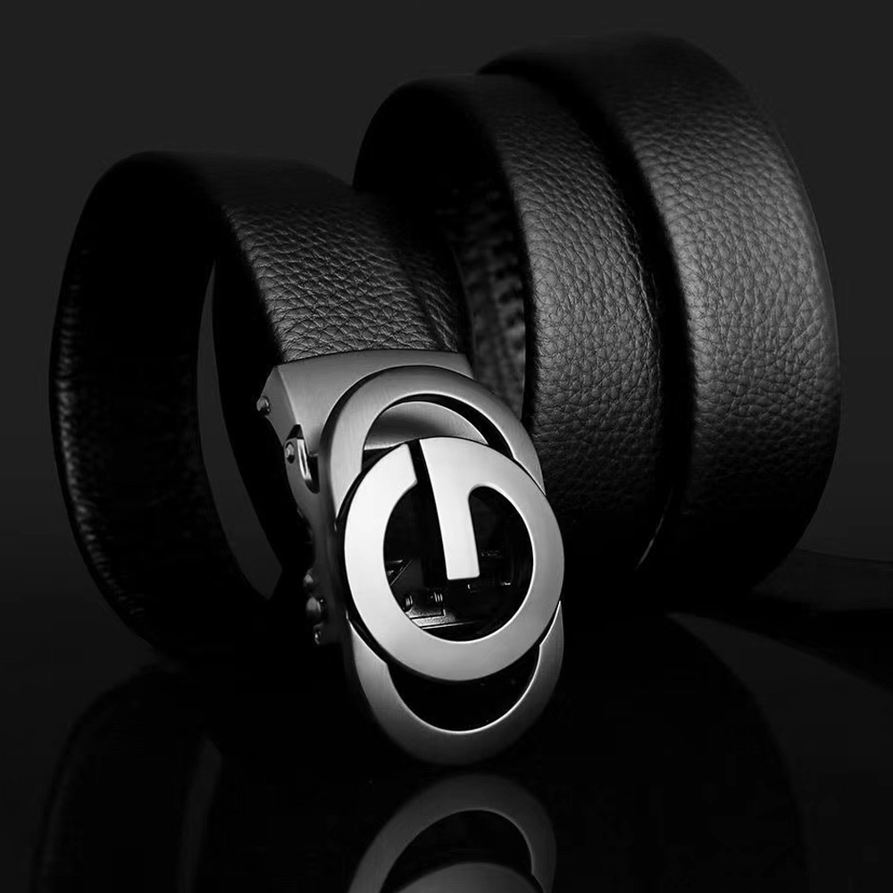 Thắt lưng nam , dây nịt nam cao cấp Fareopaul Full hộp đựng chất liệu da bò nguyên tấm V34