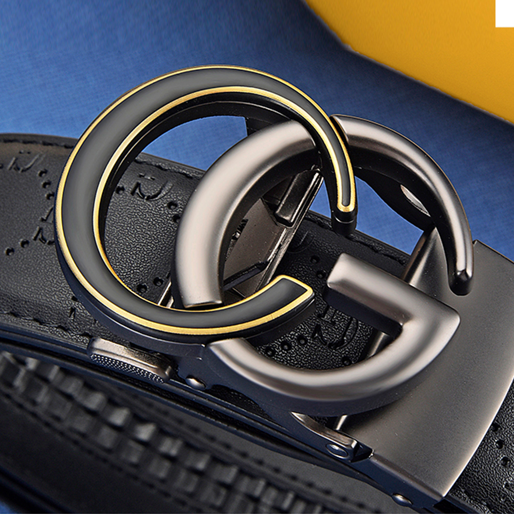 Thắt lưng nam , dây nịt nam cao cấp Fareopaul Full hộp đựng chất liệu da bò nguyên tấm V33