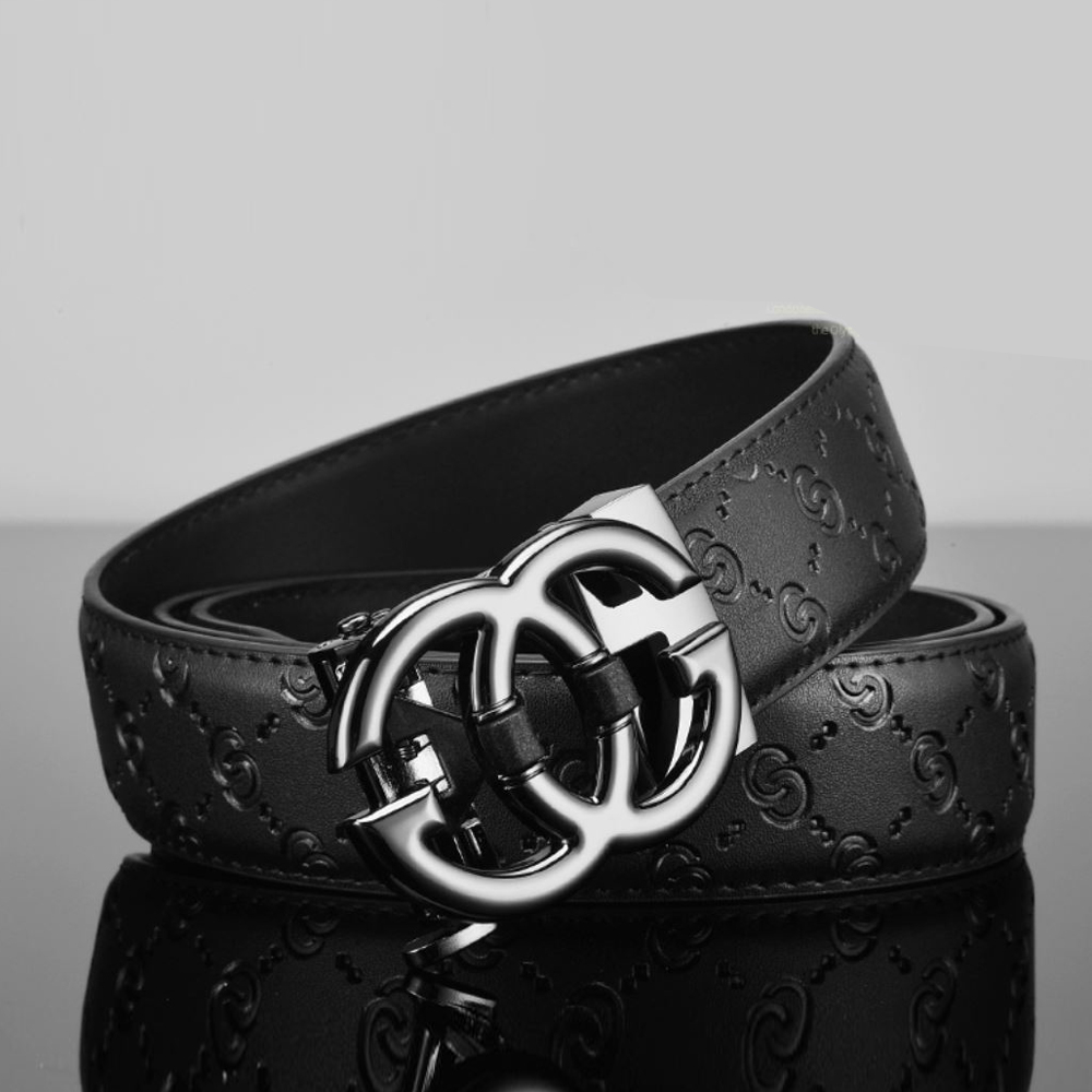 Thắt lưng nam , dây nịt nam cao cấp Fareopaul Full hộp đựng chất liệu da bò nguyên tấm V39