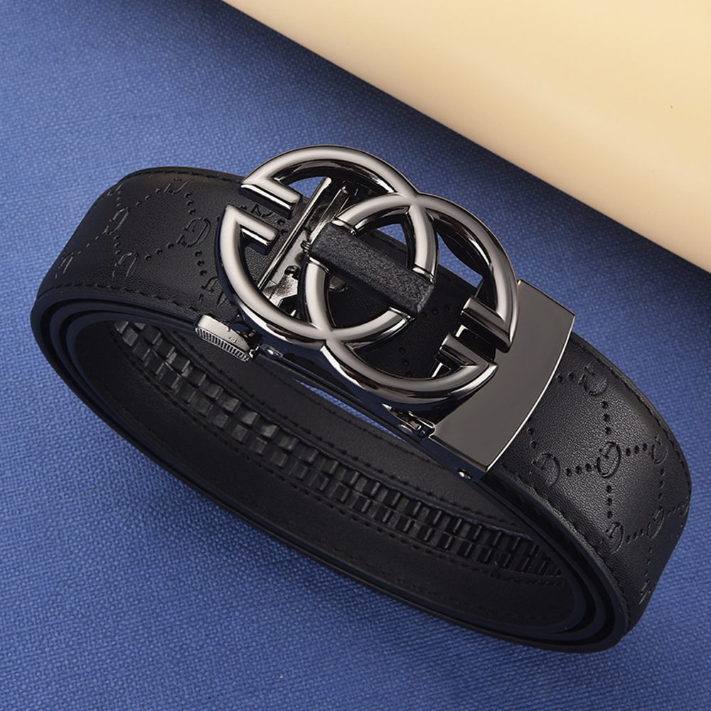 Thắt lưng nam cao cấp Fareopaul Full hộp đựng chất liệu da bò nguyên tấm V36