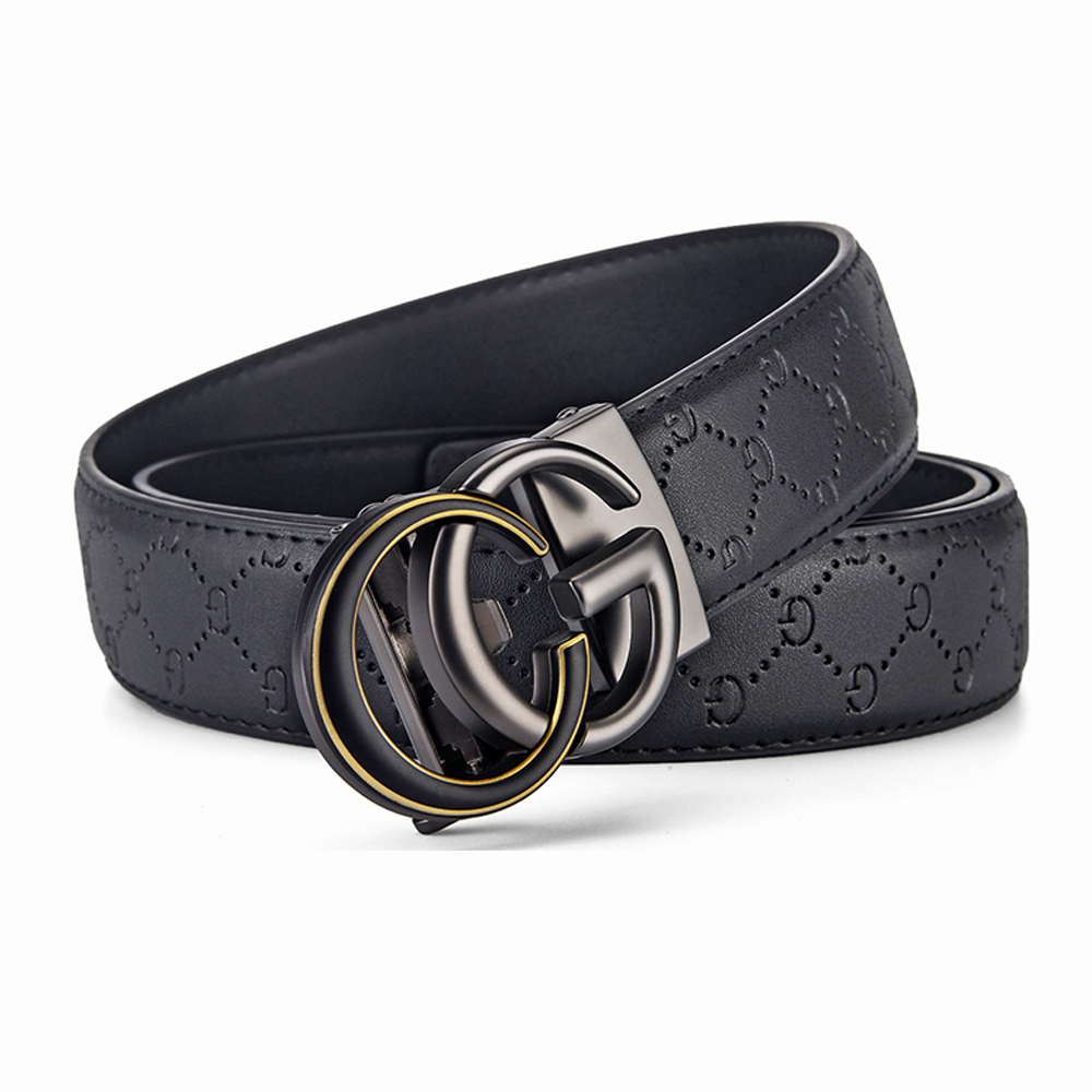 Thắt lưng nam , dây nịt nam cao cấp Fareopaul Full hộp đựng chất liệu da bò nguyên tấm V33