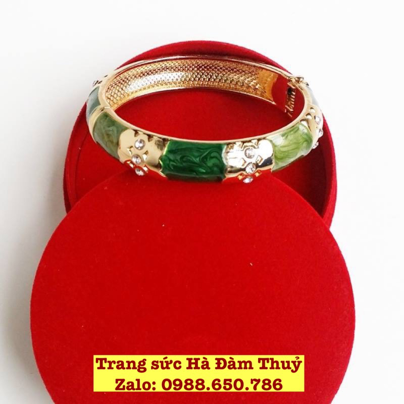 Vòng Ngọc mạ vàng sang trọng, lịch sự, dễ đeo - Hàng loại 1 🍃🍀🥰