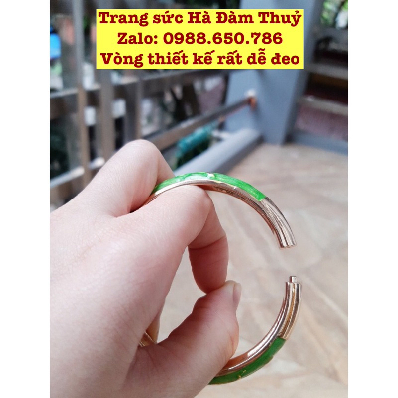 Vòng Ngọc mạ vàng sang trọng, lịch sự, dễ đeo - Hàng loại 1 🍃🍀🥰
